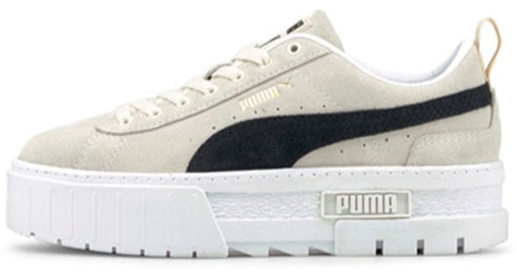 Puma Mayze Wn's Beige Zwart Wit