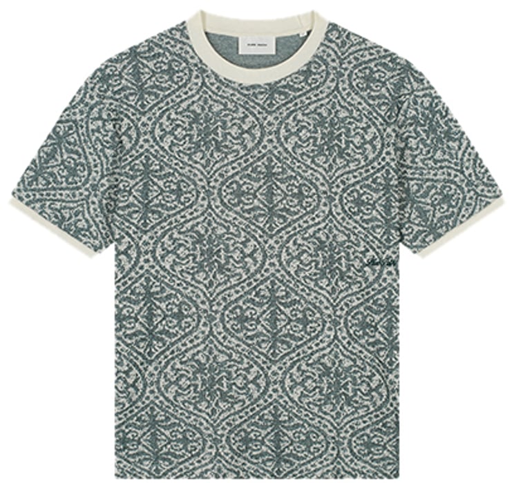 Pure Path Pure Path Jacquard Pattern T-Shirt