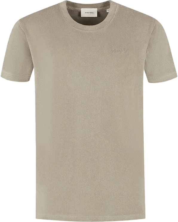 Pure Path Pure Path Regular Fit Crewneck SS T-Shirts