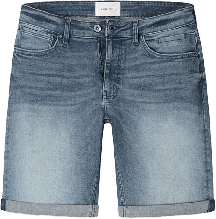 Pure Path Pure Path The Miles Slim Fit Denim Short