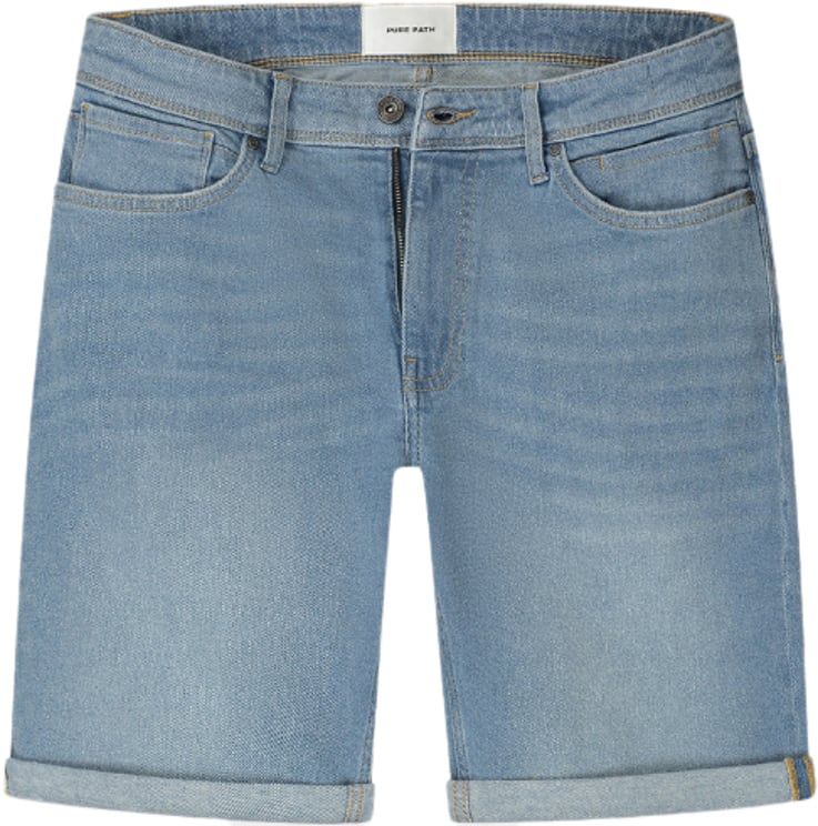 Pure Path Pure Path The Miles Slim Fit Denim Shorts
