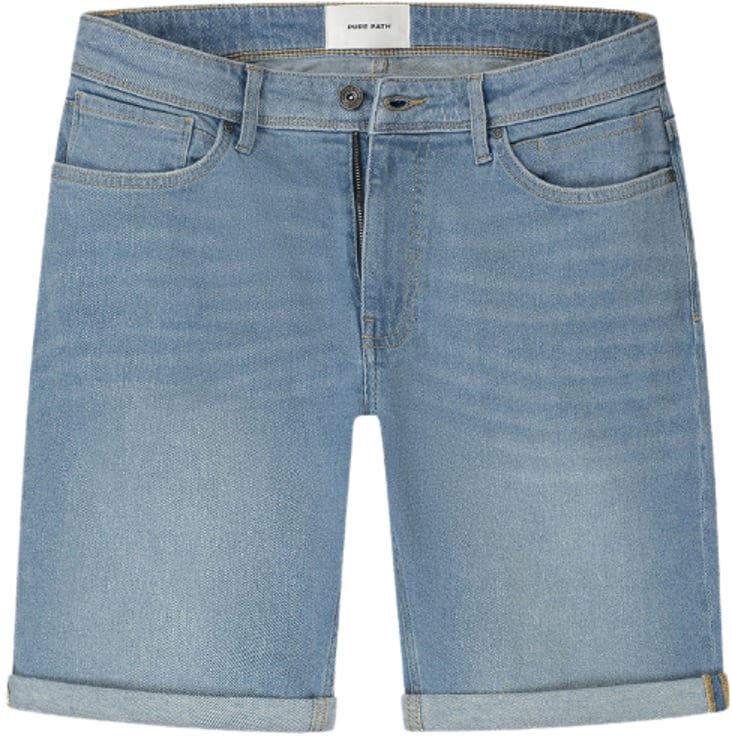 Pure Path Pure Path The Miles Slim Fit Denim Shorts