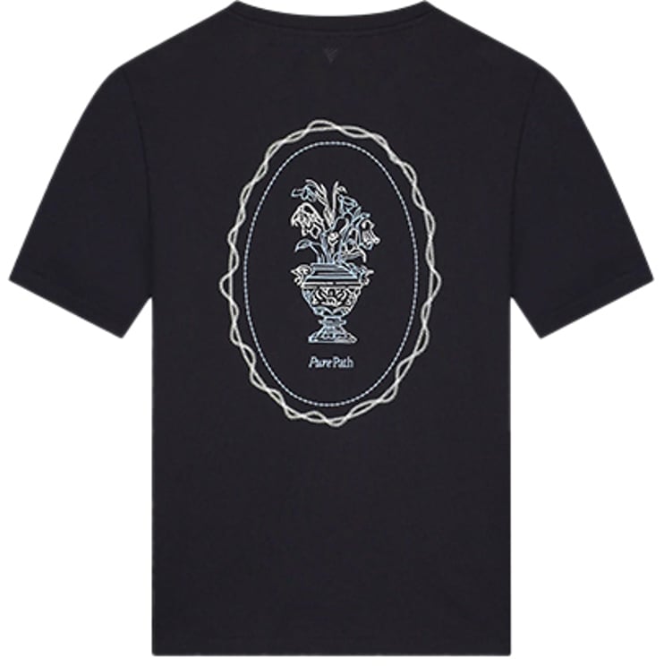 Pure Path Pure Path Embroidered Vase T-Shirt