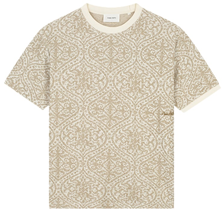 Pure Path Pure Path Jacquard Pattern T-Shirt