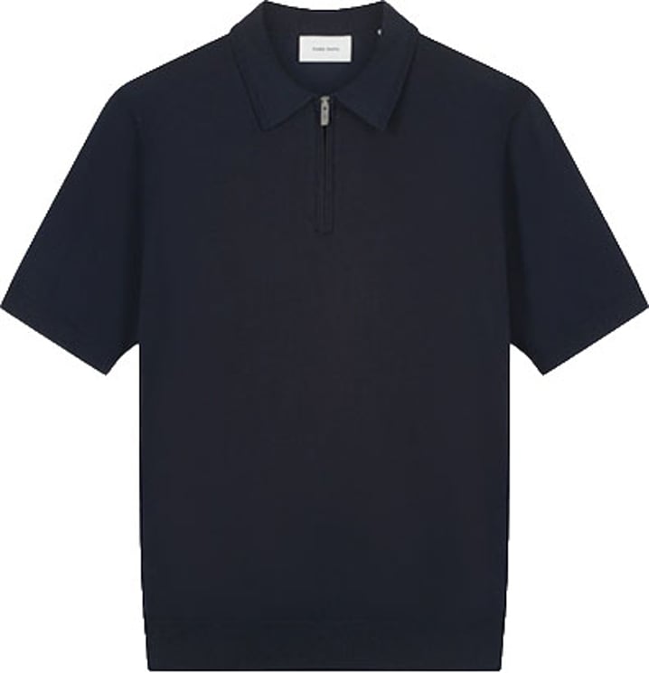 Pure Path Pure Path Zip Knitted Polo