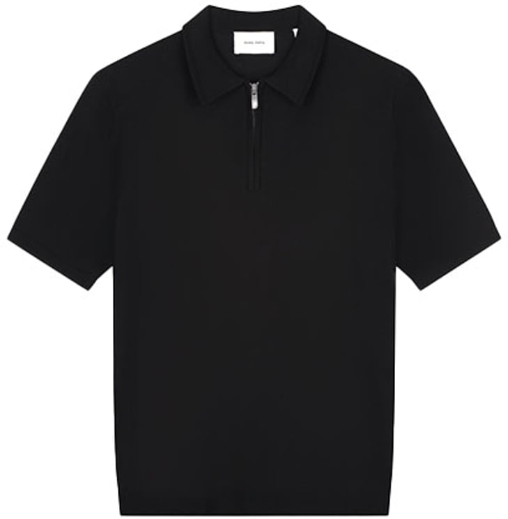 Pure Path Pure Path Zip Knitted Polo