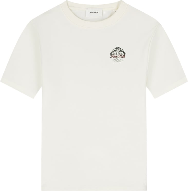 Pure Path Pure Path Rooted Tree T-shirt 26030102 Ecru 54