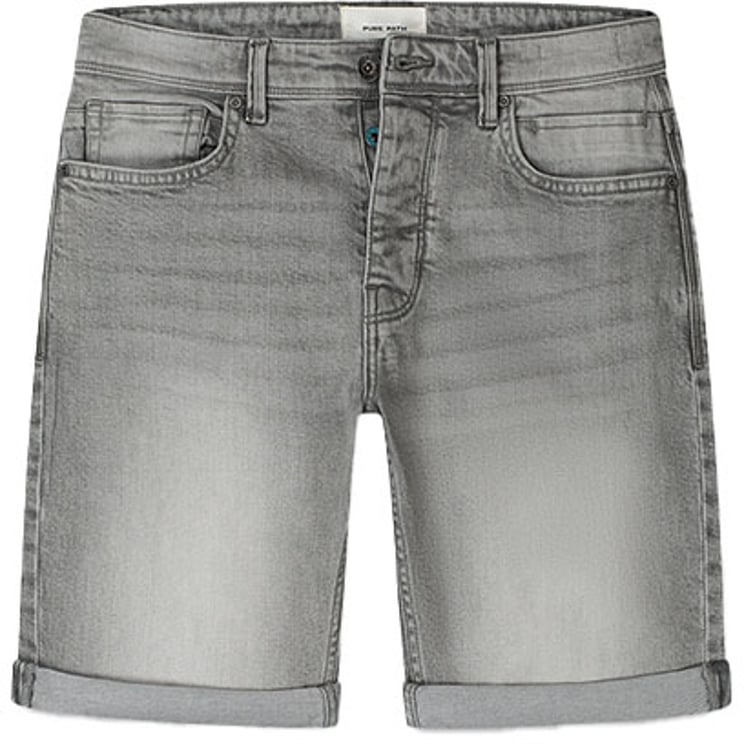 Purewhite Purewhite The Miles Slim Fit Denim Short