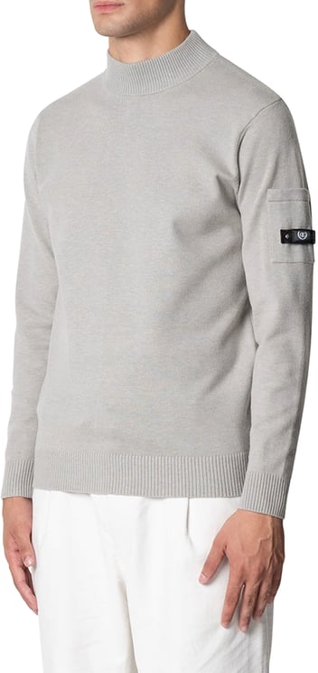 Quotrell Cannes Knitted Sweater | Grey Melee