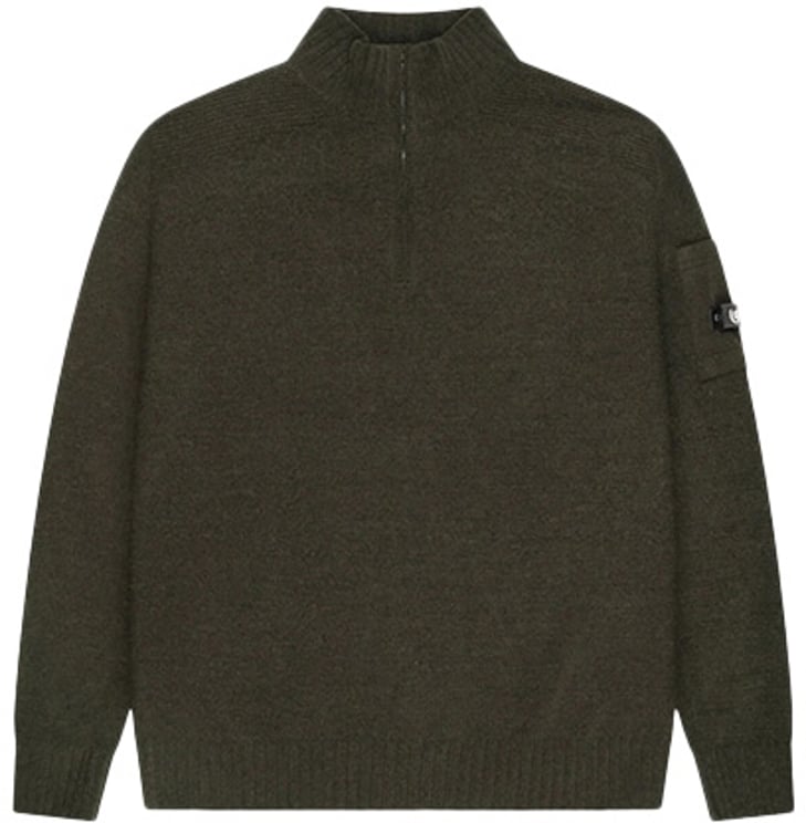 Quotrell Quotrell Combat Knitted Halfzip