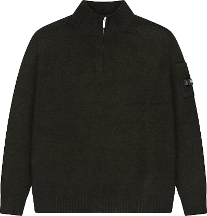 Quotrell Quotrell Combat Knitted Halfzip