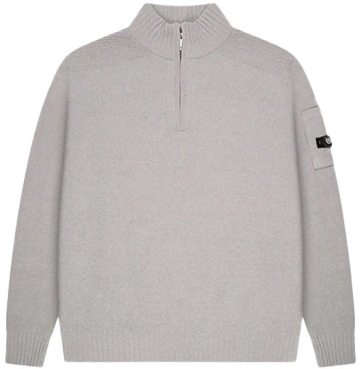 Quotrell Quotrell Combat Knitted Halfzip