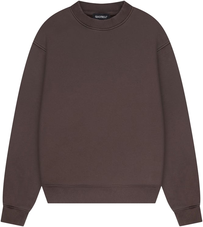 Quotrell Blank Crewneck | Washed Brown