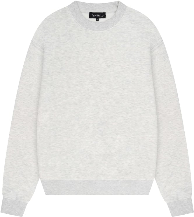 Quotrell Blank Crewneck | Grey Melee