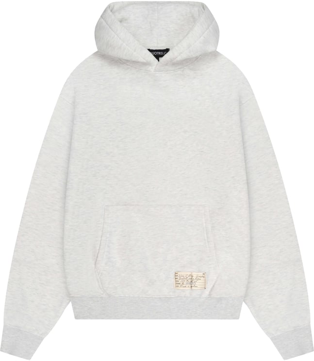 Quotrell Blank Hoodie | Grey Melee