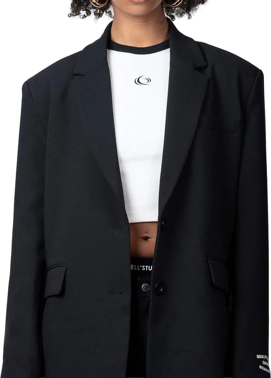 Quotrell Heritage Blazer | Black/white