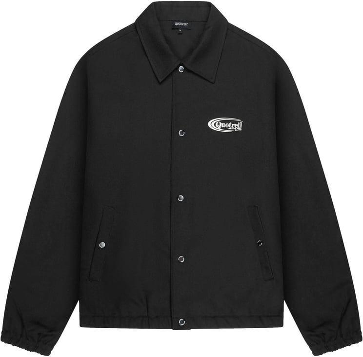 Quotrell Josh Coach Jacket | Black/white