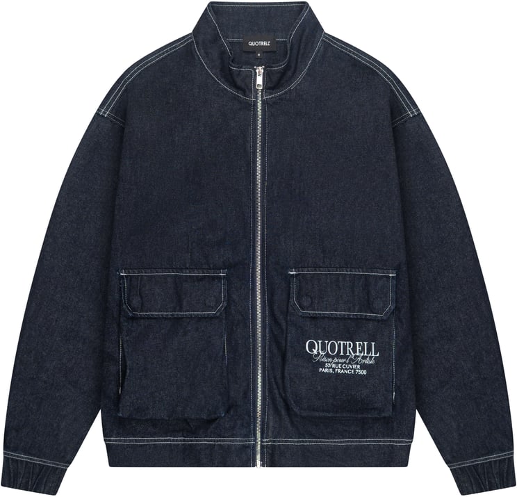 Quotrell Jack Jacket | Indigo Blue