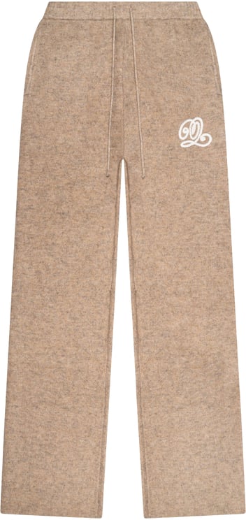 Quotrell Elan Knitted Pants | Light Beige Melee