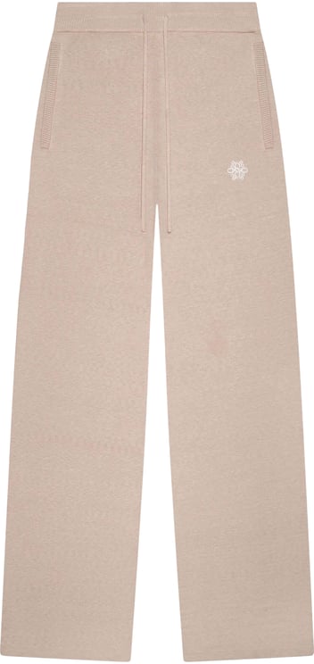 Quotrell Chloe Knitted Pants | Beige Melee/off Whit