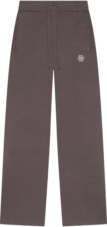 Quotrell Chloe Knitted Pants | Brown/off White