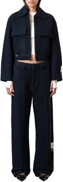 Quotrell Layla Straight Pants | Navy