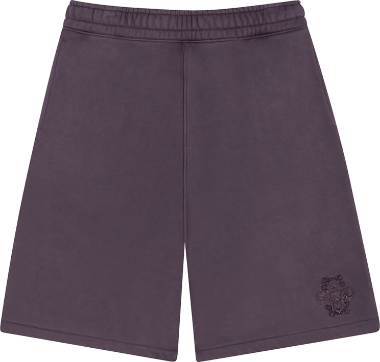 Quotrell Lenny Acid Wash Short | Acid Grey