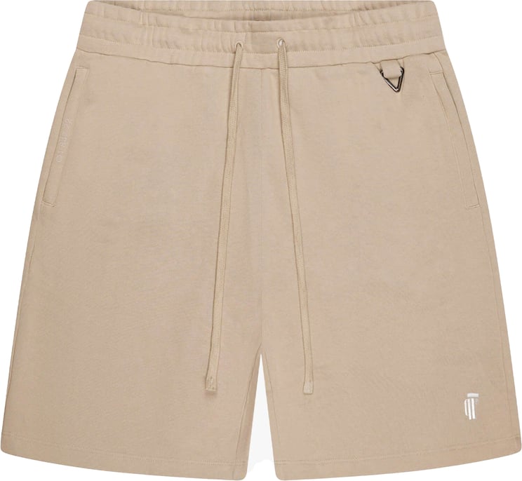 Quotrell Blank Shorts | Greige