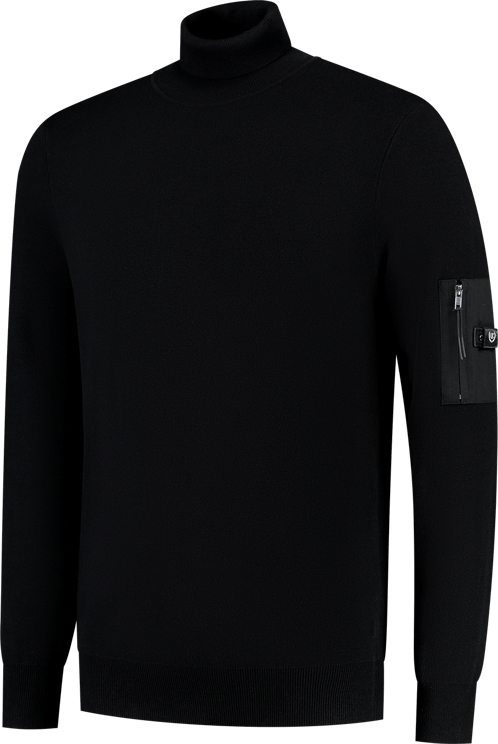 Quotrell Torro Knitted Sweater | Black