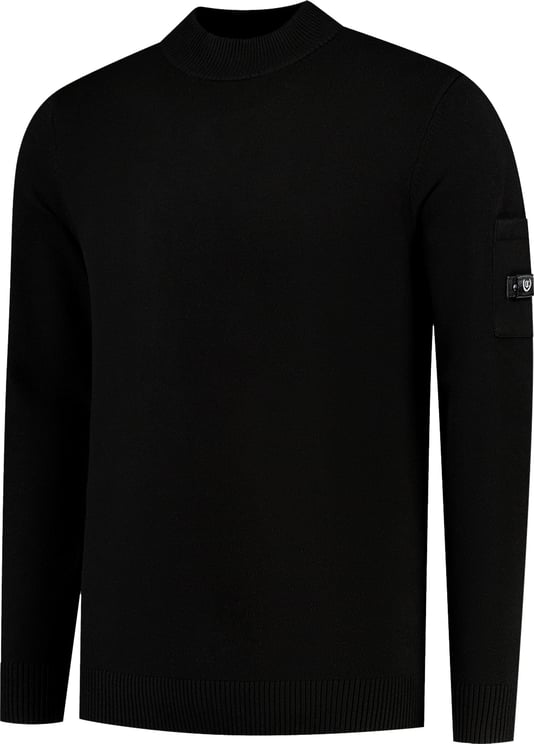 Quotrell Cannes Knitted Sweater | Black