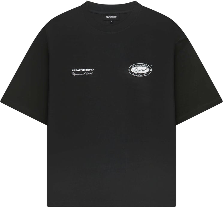 Quotrell La Mere Tee | Black/white