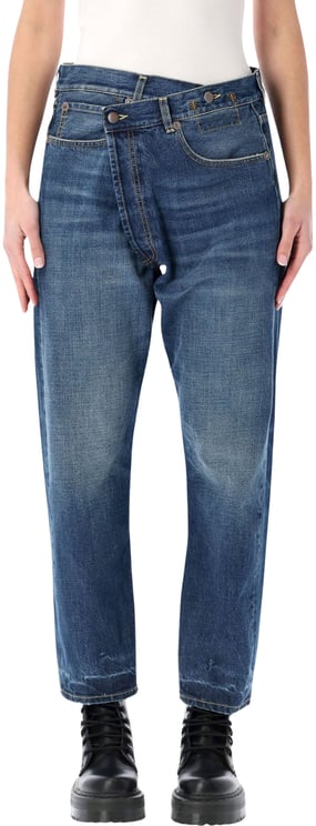 R13 Crossover Jeans Oasis Blue