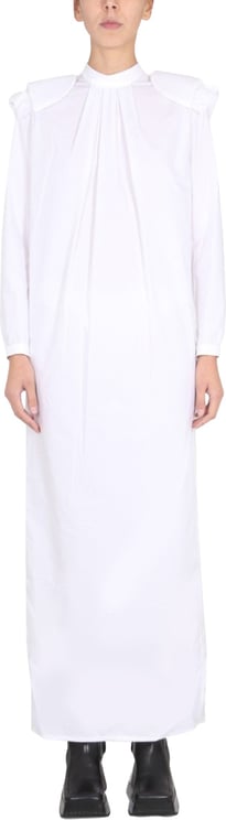 Raf Simons Long White Shirt Dress