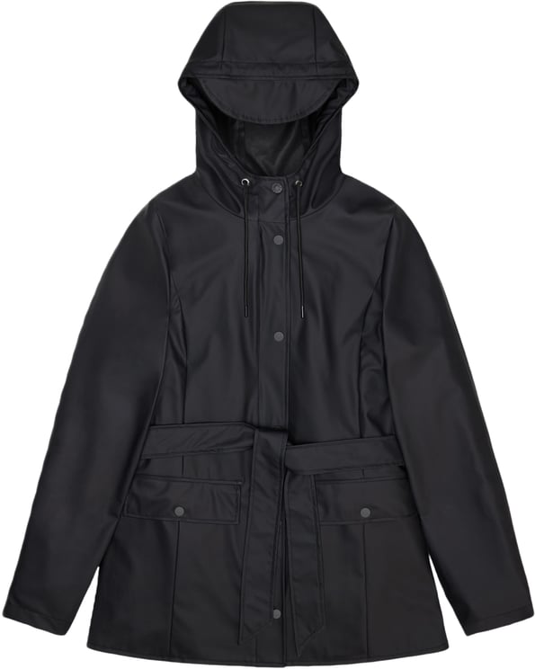 Rains Coats Black