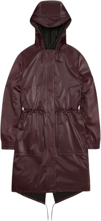 Rains Rains String W Parka's Bordeaux 18550 String W