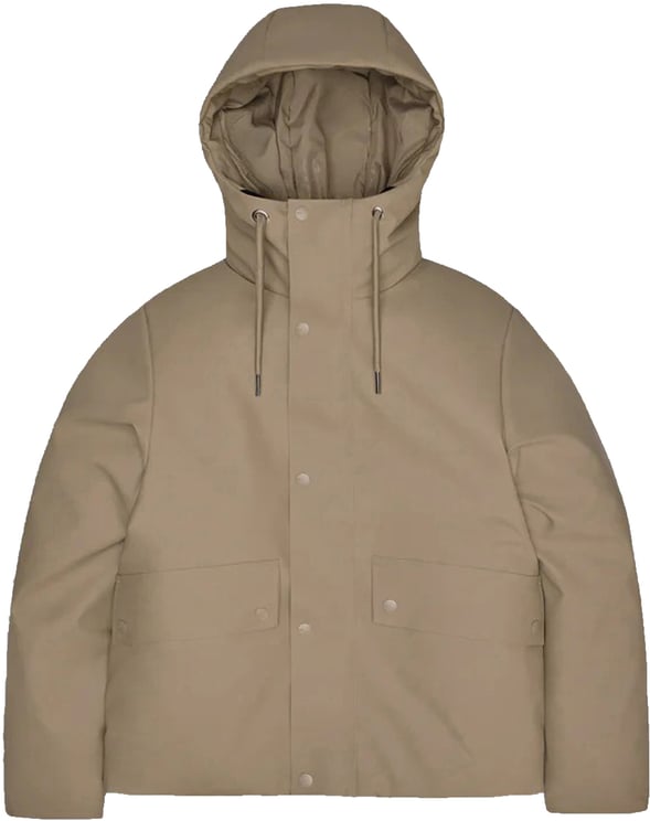 Rains Coats Beige