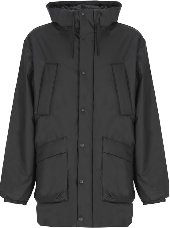 Rains Coats Black