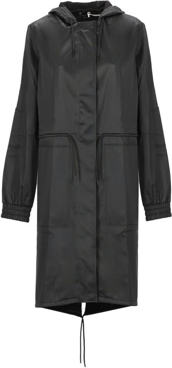 Rains Coats Black