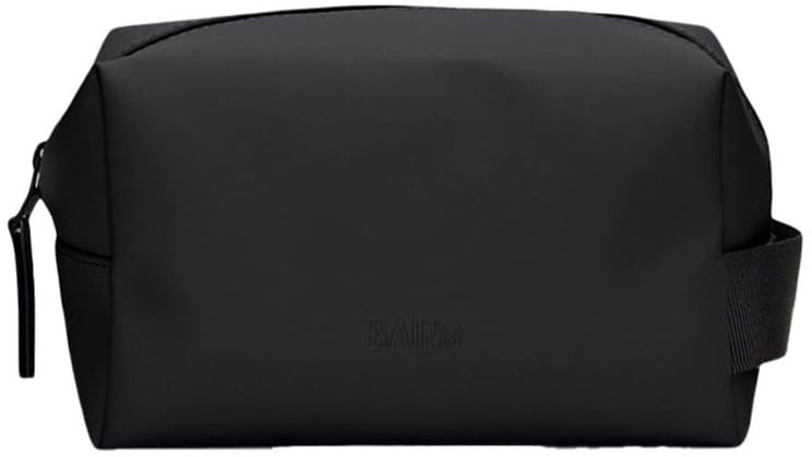 Rains rains wash bag small polyester dark grey