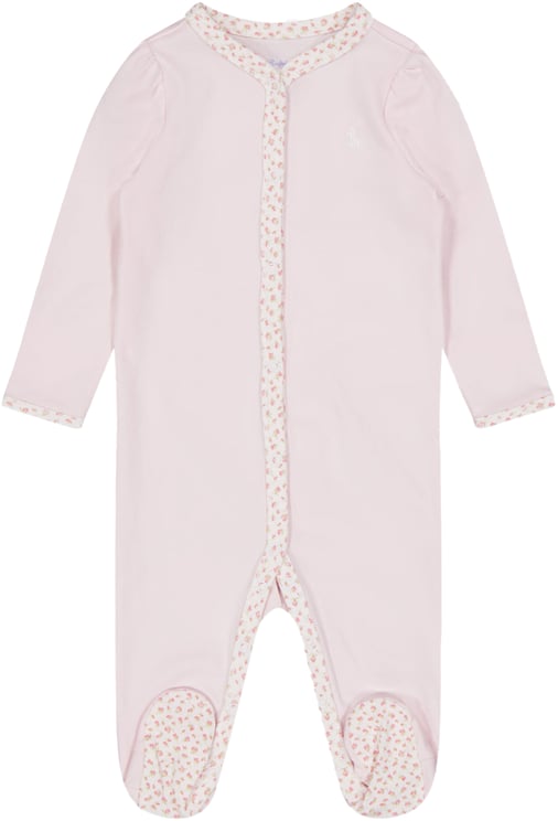 Ralph Lauren Ralph Lauren Baby Meisjes Boxpakje In Licht Roze