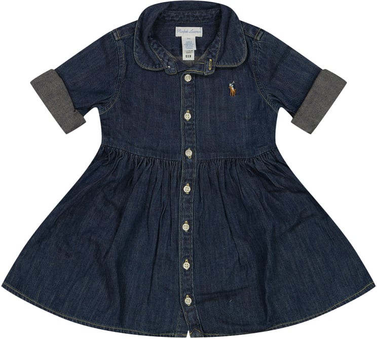 Ralph Lauren Ralph Lauren Baby Meisjes Jurk In Blauw