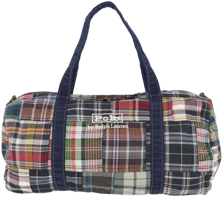 Ralph Lauren Multicolor Patchwork Pattern Duffle Bag
