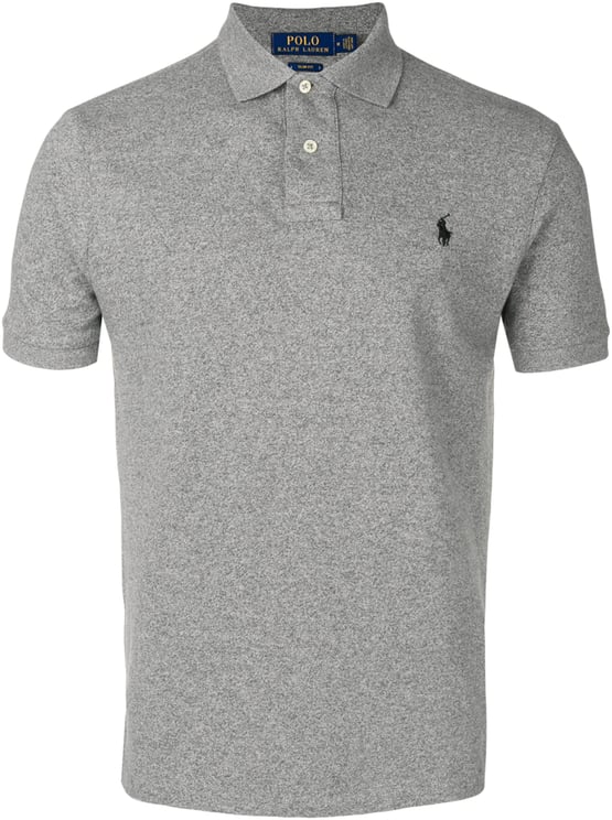Ralph Lauren slim fit short sleeve gray