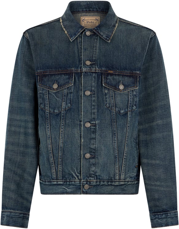 Ralph Lauren Short denim jacket made of cotton