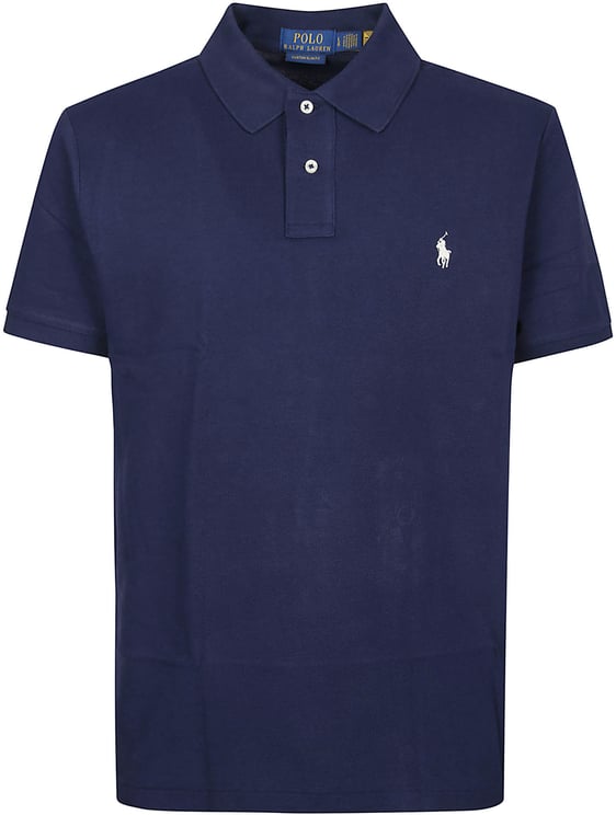 Ralph Lauren Short Sleeve Logo Embroidery Polo Shirt Blue
