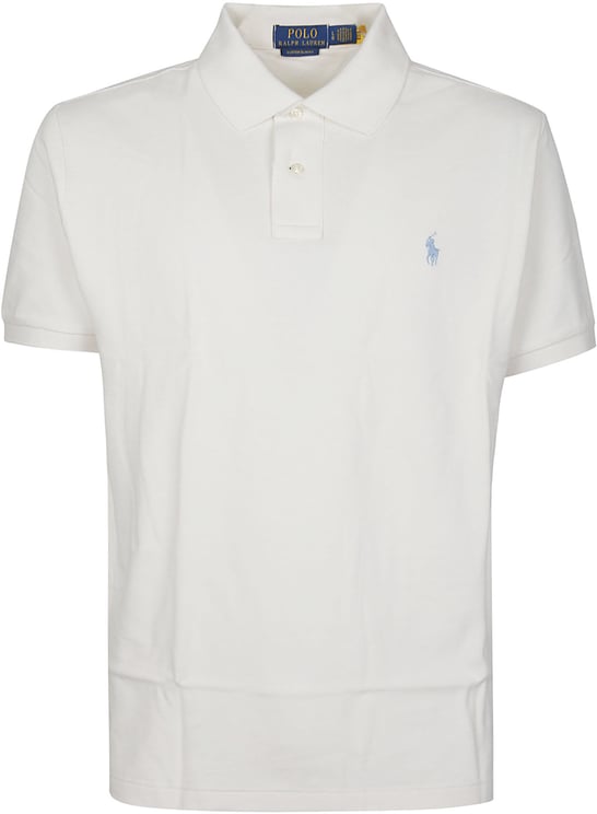 Ralph Lauren Short Sleeve Logo Embroidery Polo Shirt White