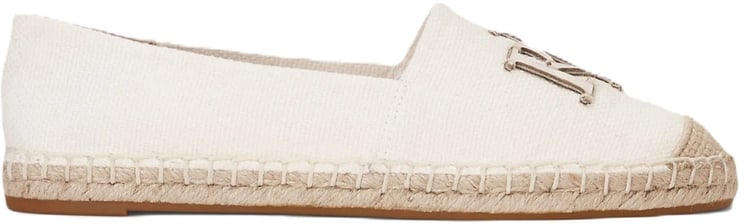 Ralph Lauren Flat Shoes White