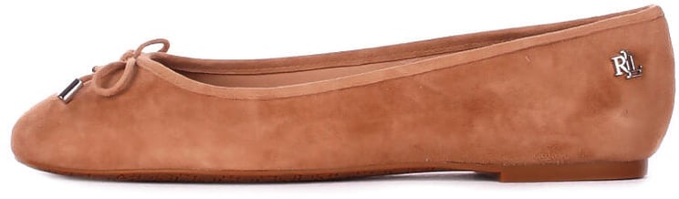 Ralph Lauren Flat Shoes Camel