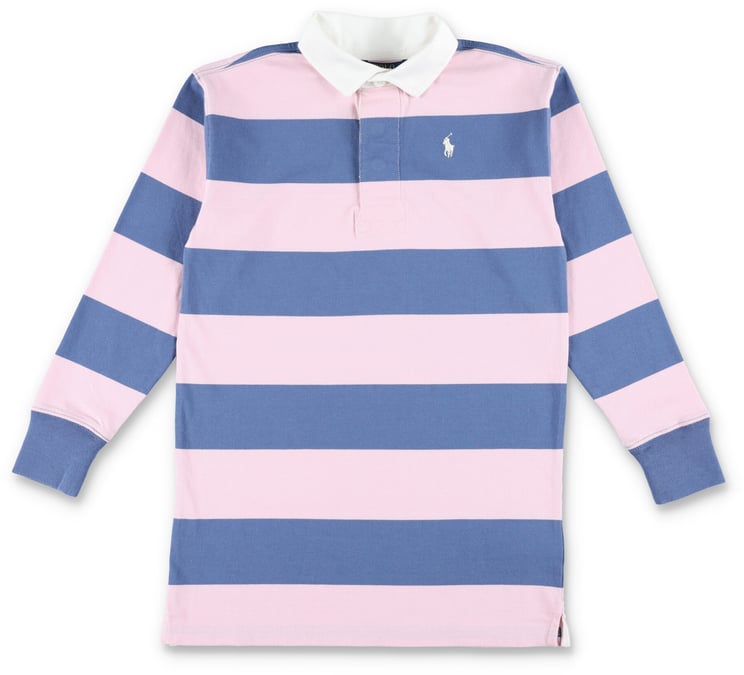 Ralph Lauren Polo Stripes Dress Rosa
