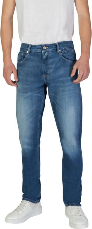 Replay Replay Blue Cotton Slim Fit Jeans